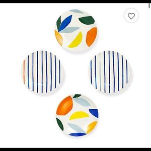 Kate Spade Citrus Twist Melamine Tidbit Plates